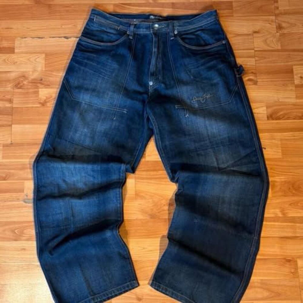 Sean John Baggy Blue Jeans Denim Streetwear Size 34